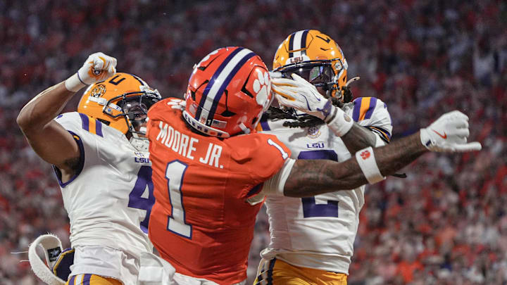 Clemson made plenty of mistakes in its close loss to LSU. Clemson made plenty of mistakes in its close loss to LSU.