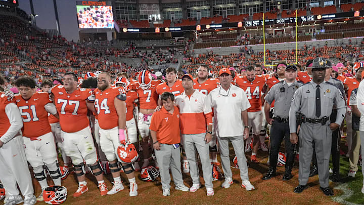 The Clemson Tigers move to 3-4 following the loss to SMU at Memorial Stadium. 