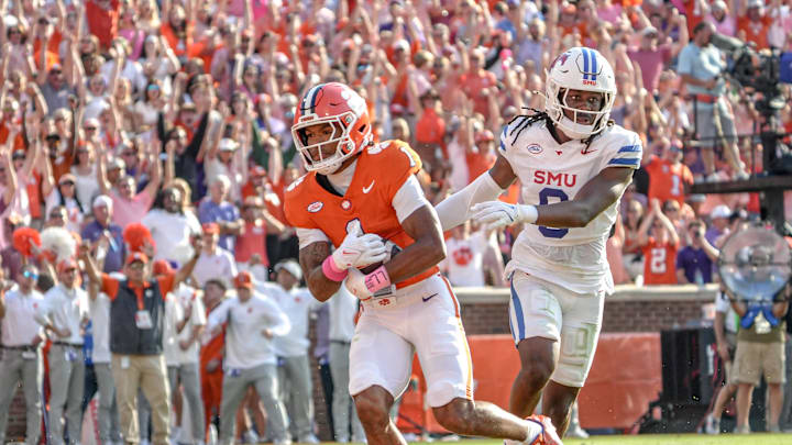 Clemson Tigers wide receiver T.J. Moore will look to fill in for the place of Bryant Wesco Jr. for the rest of the year. Clemson Tigers wide receiver T.J. Moore will look to fill in for the place of Bryant Wesco Jr. for the rest of the year.