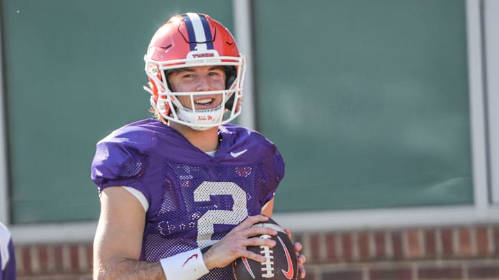 Clemson quarterback Cade Klubnik sees the future here Clemson quarterback Cade Klubnik sees the future here