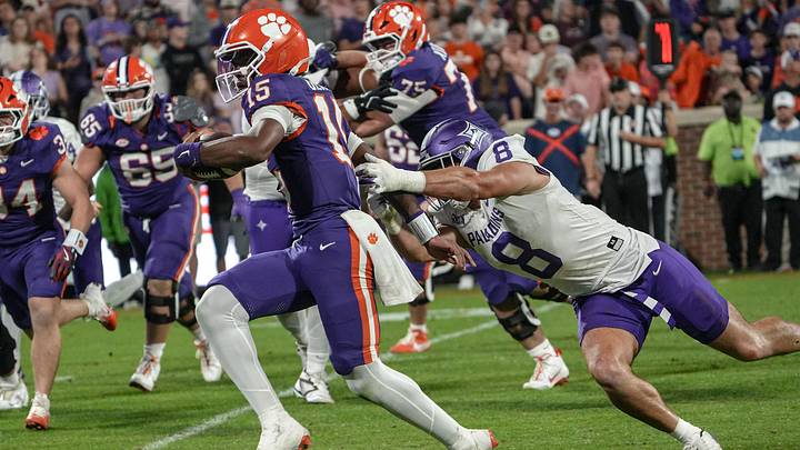 Clemson quarterback Chris Denson (15) had a standout performance last November against Furman. 