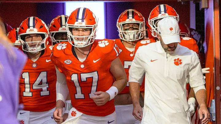 Clemson quarterback Christopher Vizzina is probable to play on Saturday afternoon, according to the ACC's mandatory injury report. Clemson quarterback Christopher Vizzina is probable to play on Saturday afternoon, according to the ACC's mandatory injury report.
