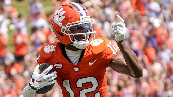 Clemson wide receiver Bryant Wesco Jr. Clemson wide receiver Bryant Wesco Jr.