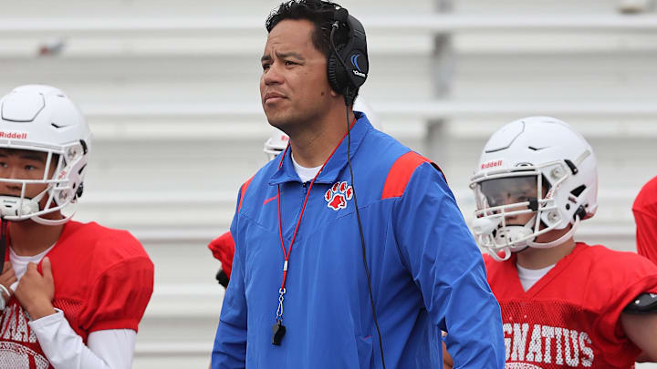 St. Ignatius football coach Lenny Vandermade will join Carson Palmer at Santa Margarita for the 2025 season