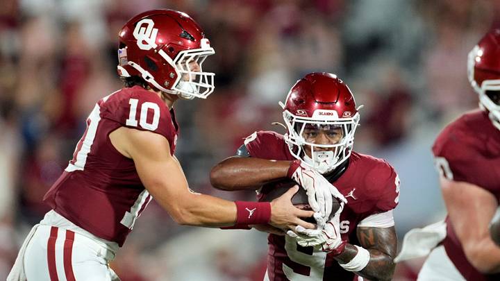 Oklahoma is favored against Michigan in Week 2 of the college football season. Oklahoma is favored against Michigan in Week 2 of the college football season.