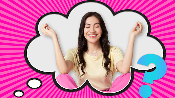 She looks like she's in the pink.