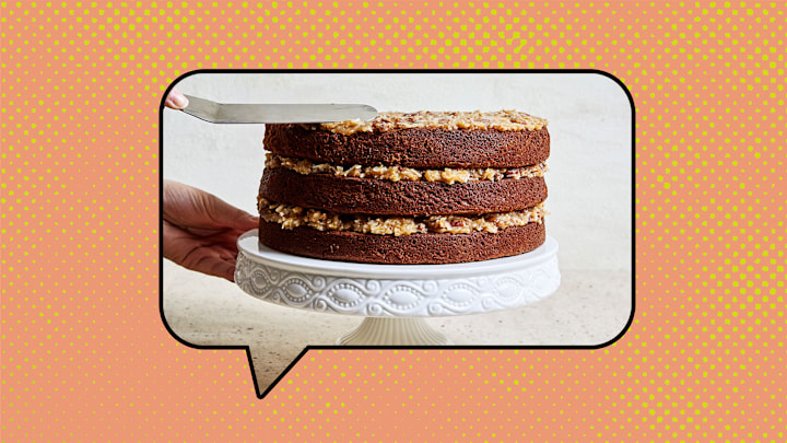 German chocolate cake.