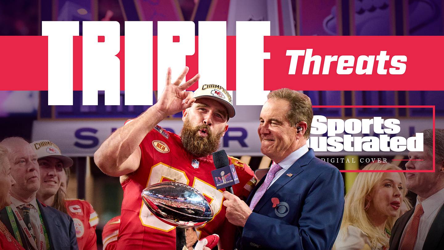 who owns the phrase three-peat