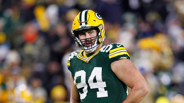 Nov 13, 2022; Green Bay, Wisconsin, USA;  Green Bay Packers defensive lineman Dean Lowry (94) during the game against the Dallas Cowboys at Lambeau Field. Mandatory Credit: Jeff Hanisch-USA TODAY Sports