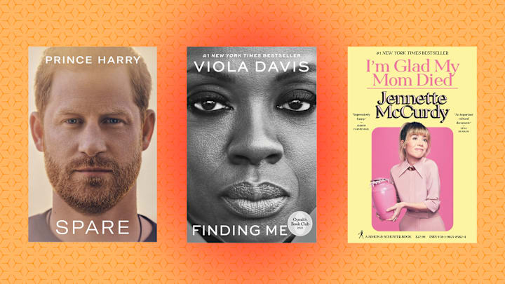 These memoirs offer an intimate look at some of your favorite stars. 