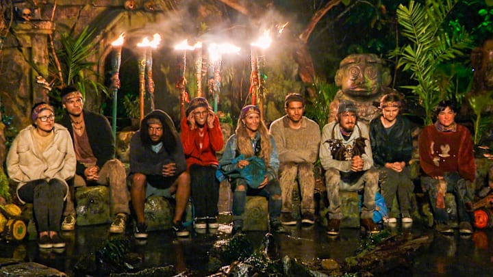 “Loyal to the Soil” – In a SURVIVOR first, castaways attempt a shocking negotiation for rice. Then, teams must have their head in the game during a tough reward challenge, on SURVIVOR, Wednesday, Nov. 20 (8:00-9:30 PM, ET/PT) on the CBS Television Network, and streaming on Paramount+ (live and on-demand for Paramount+ with SHOWTIME subscribers, or on-demand for Paramount+ Essential subscribers the day after the special airs)*. Jeff Probst serves as host and executive producer. Pictured (L-R):