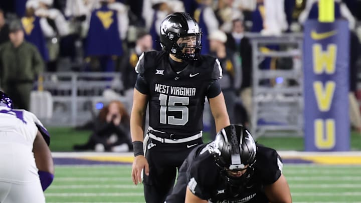 West Virginia University quarterback Scotty Fox Jr. West Virginia University quarterback Scotty Fox Jr.