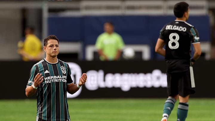 "Chicharito" Hernández se vio envuelto en una polémica este fin de semana
