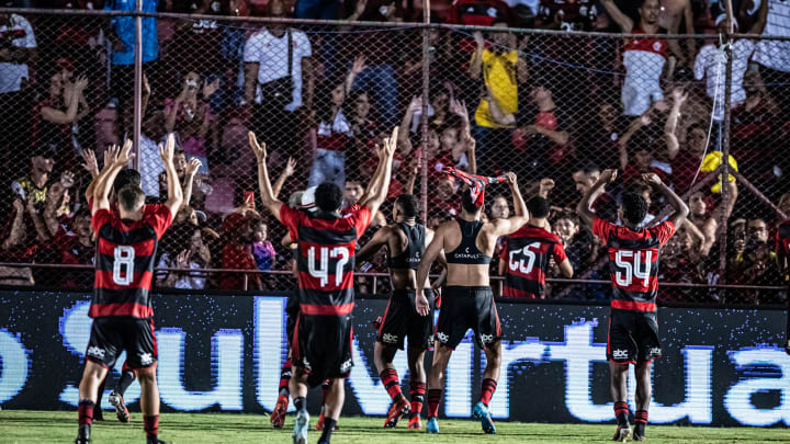 A equipe sub-20 do Flamengo foi uma das equipes a chegar nas semifinais da competição