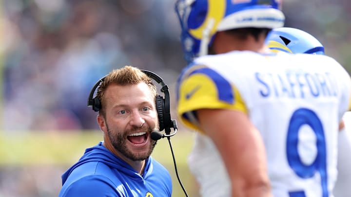 Los Angeles Rams Sean McVay, Matthew Stafford