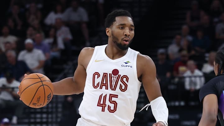 Cleveland Cavaliers guard Donovan Mitchell is an interesting prop target on Sunday. 