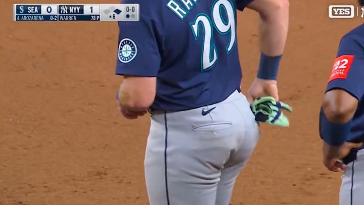 Cal Raleigh was on the minds of Yankees broadcasters on Tuesday. 