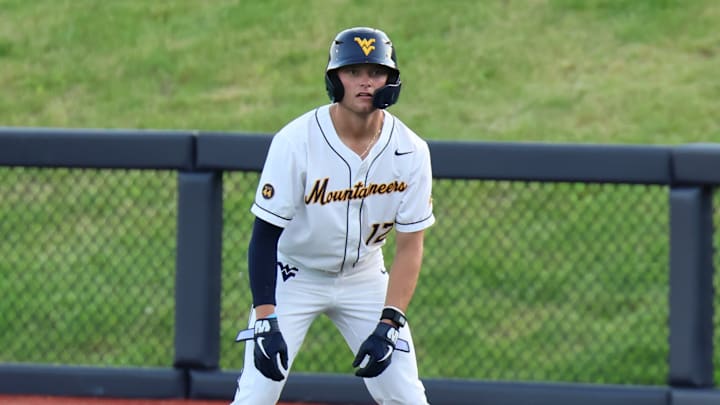 West Virginia University shortstop Brodie Kresser West Virginia University shortstop Brodie Kresser