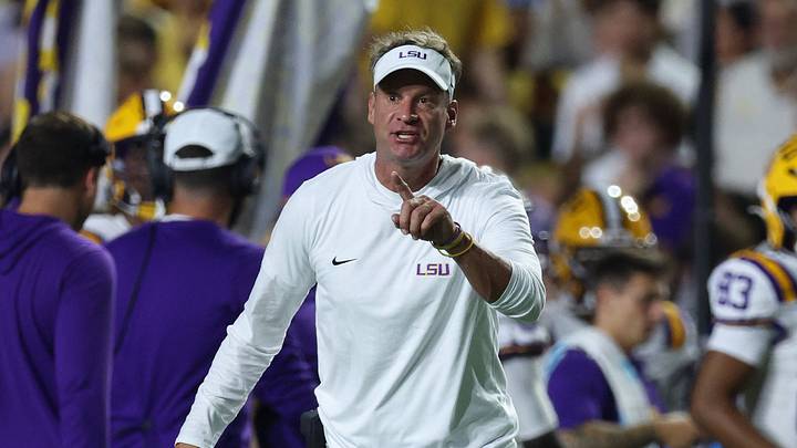 Lane Kiffin and LSU aren't getting enough respect in the Week 5 AP poll. (Stephen Lew-Imagn Images) Lane Kiffin and LSU aren't getting enough respect in the Week 5 AP poll. (Stephen Lew-Imagn Images)