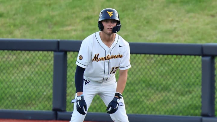 West Virginia University shortstop Brodie Kresser