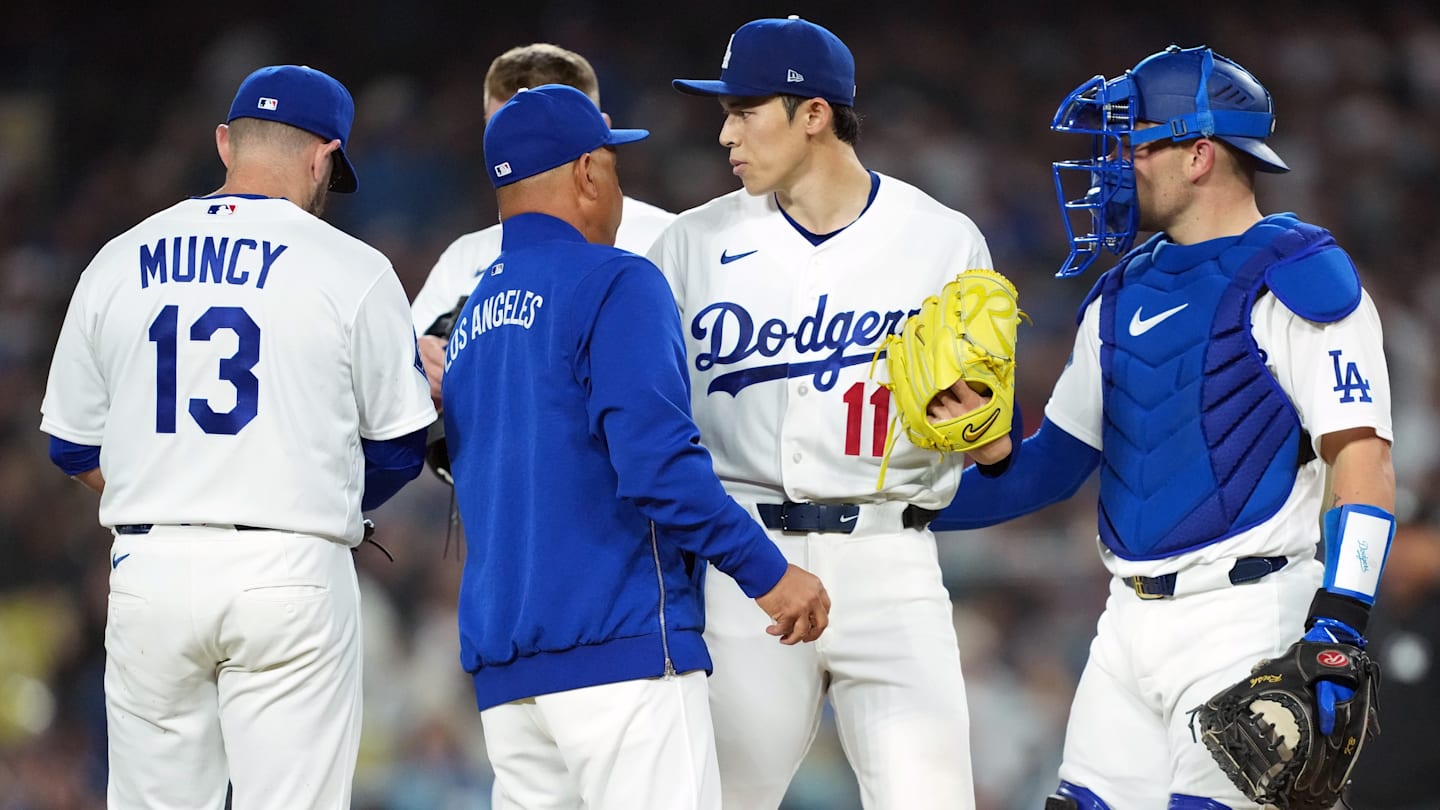 Dodgers' Dave Roberts Wants to See More From Roki Sasaki, Emmet Sheehan