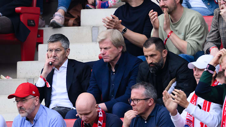 Herbert Hainer, Oliver Kahn und Hasan Salihamidzic