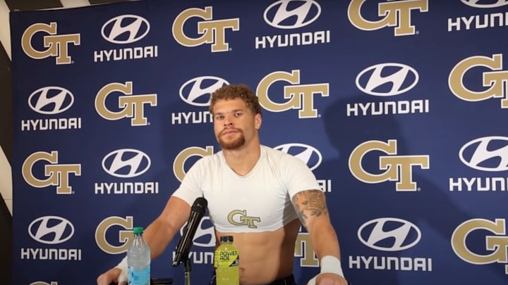Georgia Tech LB Kyle Efford 