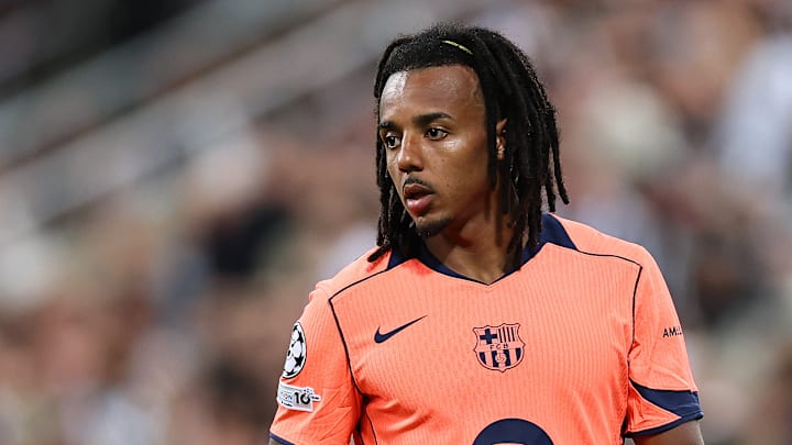 Jules Koundé, lors de Newcastle - Barça.