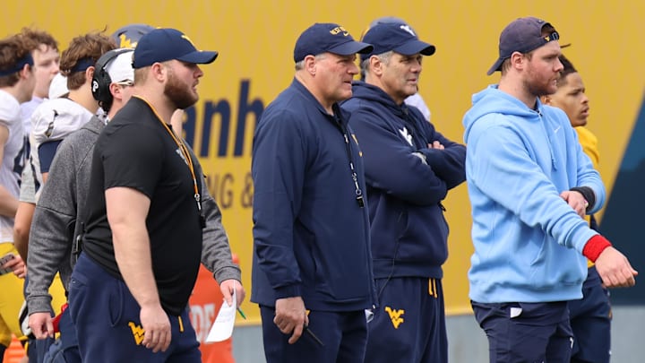 West Virginia University head coach Rich Rodriguez