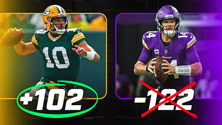 The Packers are underdogs to the Vikings in NFL Week 16 action.