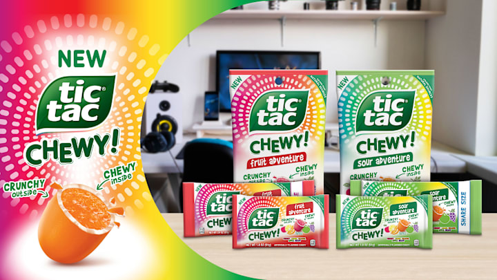 Tic Tac Chewy, the newest candy innovation from Ferrero