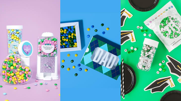 M&M'S springs into the season with gifts for Mother’s Day, Father’s Day, Graduation and any special occasions exclusively on MMS.com