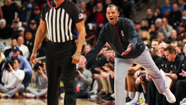 South Carolina basketball coach Lamont Paris