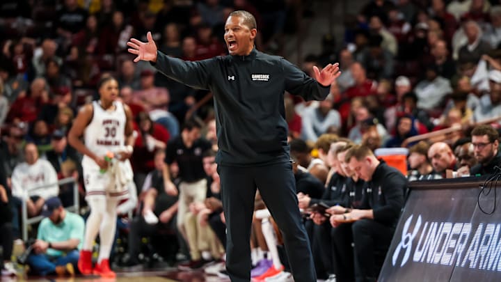 South Carolina basketball coach Lamont Paris