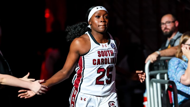 South Carolina basketball guard Raven Johnson