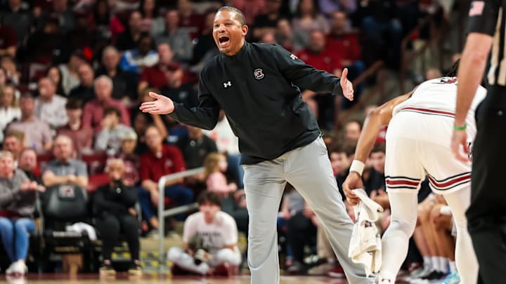 South Carolina basketball coach Lamont Paris