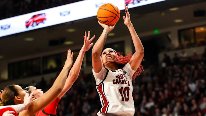 South Carolina basketball post player Kamilla Cardoso