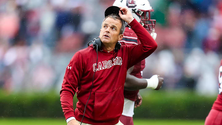 South Carolina football coach Shane Beamer