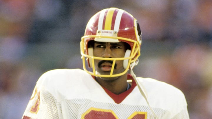 Jan 31, 1988; San Diego, CA, USA; FILE PHOTO; Washington Redskins receiver Art Monk (81) on the field prior to Super Bowl XXII against the Denver Broncos at Jack Murphy Stadium. Washington defeated Denver 42-10. Mandatory Credit: Manny Rubio-Imagn Images Jan 31, 1988; San Diego, CA, USA; FILE PHOTO; Washington Redskins receiver Art Monk (81) on the field prior to Super Bowl XXII against the Denver Broncos at Jack Murphy Stadium. Washington defeated Denver 42-10. Mandatory Credit: Manny Rubio-Imagn Images