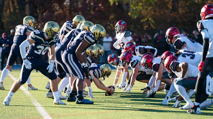 La Salle takes on St. Joseph's Prep during the Philadelphia Catholic League 6A football championship game in Ambler on Saturday, Nov. 9, 2024.