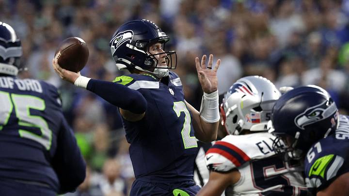 Seattle Seahawks quarterback Drew Lock