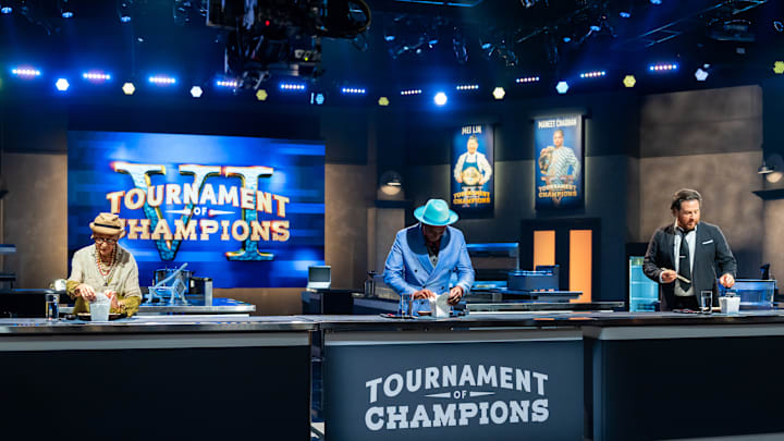  Judges Nancy Silverton, Marcus Samuelsson and Scott Conant on Tournament of Champions