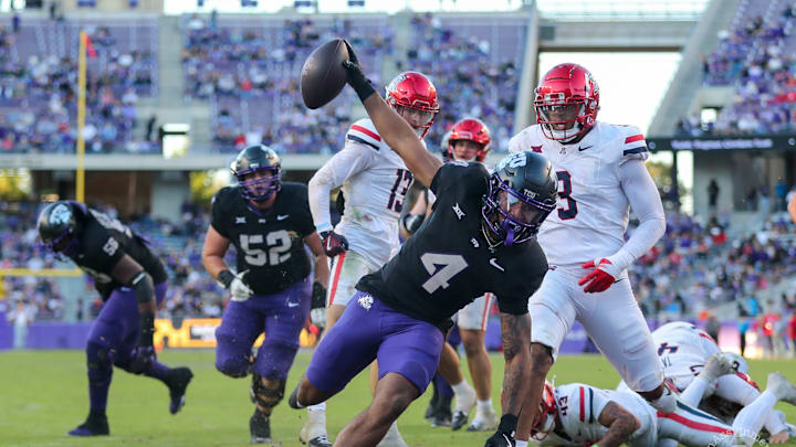 Cam Cook delivers in the 2nd half with a rushing touchdown. 