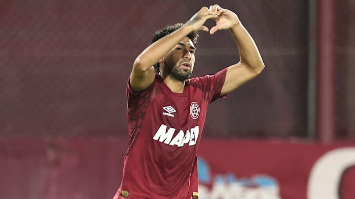 Marcelino Moreno é um dos destaques do Lanús nesta temporada