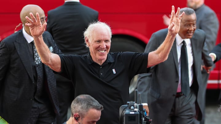 Sep 10, 2022; Springfield, MA, USA;  Bill Walton at the 2022 Basketball Hall of Fame at Symphony Hall. Mandatory Credit: Wendell Cruz-USA TODAY Sports