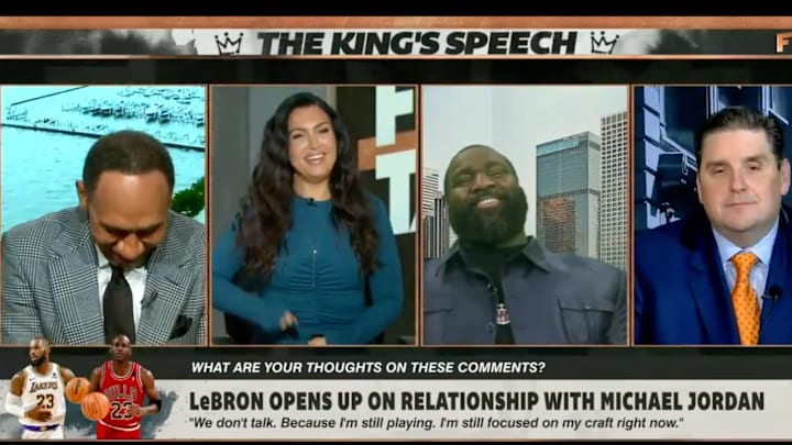 The First Take crew reacts to a Kendrick Perkins story.