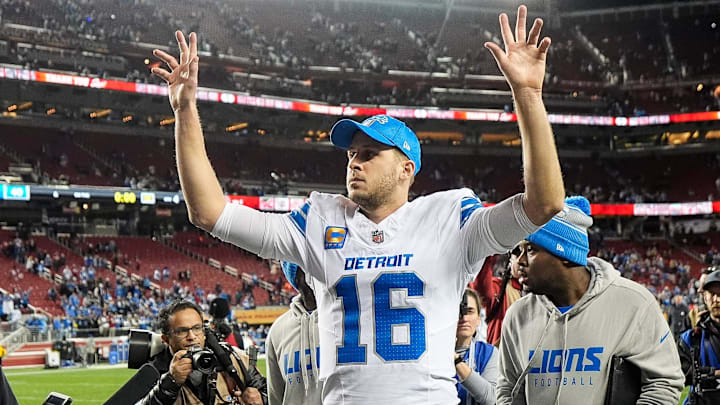 Lions quarterback Jared Goff has led Detroit to a 12-5 record ATS this year. Lions quarterback Jared Goff has led Detroit to a 12-5 record ATS this year.
