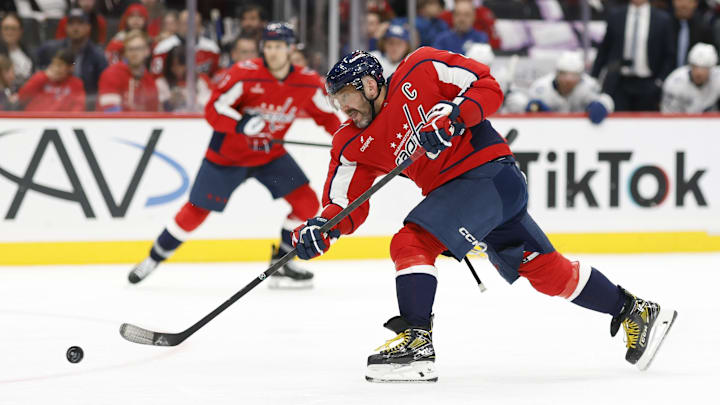 Alex Ovechkin is a good bet to score on Monday night.