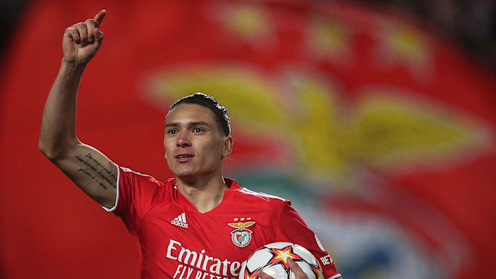 Darwin Nunez avec Benfica