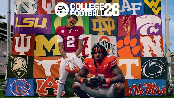 Alabama's Ryan Williams and Ohio State's Jeremiah Smith have been named cover athletes for EA Sports 'College Football 26.'